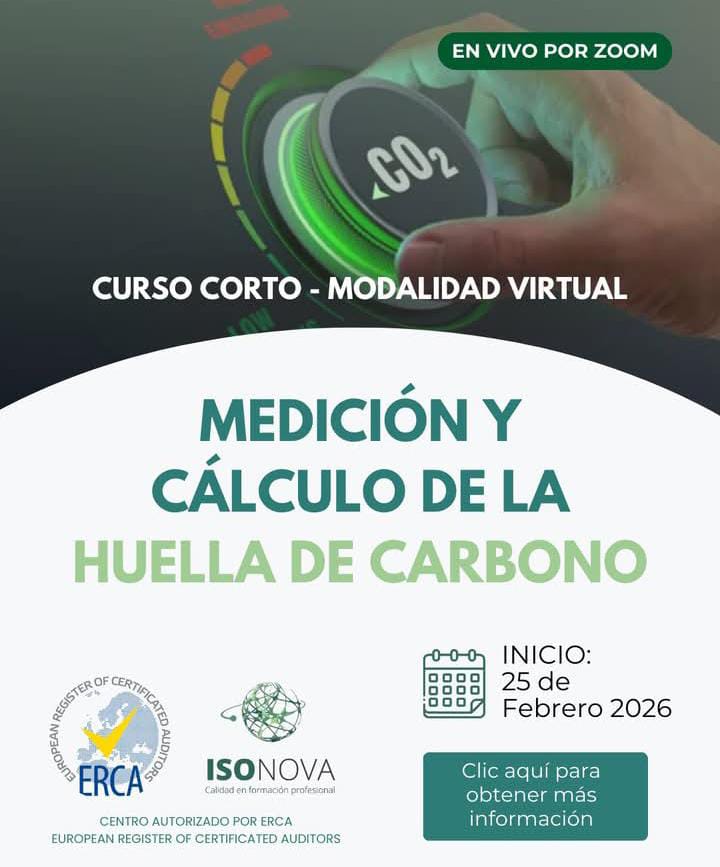 Curso medici&oacute;n y c&aacute;lculo de la huella de carbono