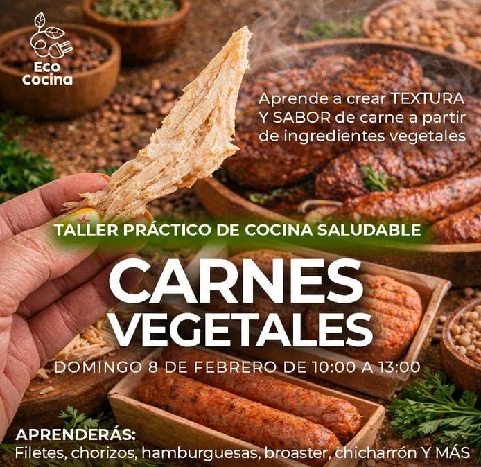 Santa Cruz - Cocina saludable: carnes vegetales