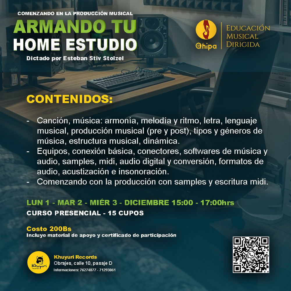 Curso Armando tu home estudio